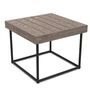 Ethimo Ethimo Allaperto Urban Square Coffee Table Kaffeebraun