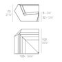 Vondom Vondom Faz - 90° Sofahecke