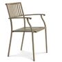 Ethimo Ethimo Elisir - Dining Armchair - 2er Set - Preis pro Stuhl Schlammgrau