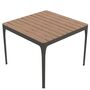 Ethimo Ethimo Play Square Dining Table Warmes Grau, L: 99 cm / B: 99 cm , Teakholz