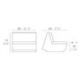 Vondom Vondom Rest Armless - Sofa 