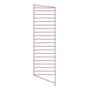 String Furniture Floor Panels / Pack 1 Dunkelrot, H: 115 cm, T: 30 cm