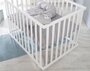 Roba Bundle Roba Style Inkl Laufgitter 4 Eckig Mikrofaser Bettschlange Geprüft - Grau