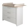 Wickelkommode Helene Mit Ansatz 3 Schubladen Soft-Close