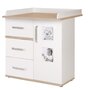 Roba Wickelkommode Pia Mit Wickelansatz Mit 2 Bilderrahmen - 94 cm