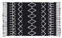 Lorena Canals Bereber Black 140 x 200 cm