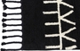 Lorena Canals Bereber Black 140 x 200 cm