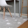 Lorena Canals Grey Stars White 120 x 160 cm