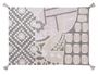 Lorena Canals Jubiläumskollektion Indian Bag - Grau - Rosa