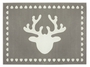 Lorena Canals Reindeer Grey 140 x 200 cm