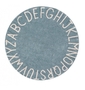 Lorena Canals Round ABC Ø 150 cm - Vintage Blue - Natural