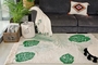 Lorena Canals tropical 140 x 200 cm - green