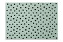 Lorena Canals Dots 140 x 200 cm - Mint / black