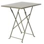 Ethimo Ethimo Flower Rectangular Table 55 x 70 cm Schlammgrau