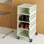 Hay HAY Colour Crate M Off-White, B: 26.5 cm / L: 34.5 cm / H: 14 cm 