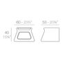 Vondom Vondom Pal - Tisch / Stool Tortora, Basic-2