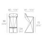 Vondom Vondom Vertex - Bar Stool White, Basic -1