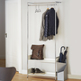 Garderobe Comba Chrom Mox