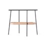 Cappellini Pinch Side Service Table schwarz / natur