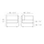 Vondom Vondom Ulm -  Sectional Sofa Left 
