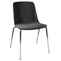 &Tradition Stuhl Rely HW65 von &Tradition Schwarz, Chrome