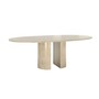Cappellini Dolmen Light Straw-Yellow Travertine 527