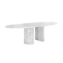 Cappellini Dolmen White Carrara 521