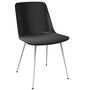 &Tradition Stuhl Rely HW6 von &Tradition Schwarz, Chrome
