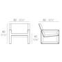 Vondom Vondom Frame -  Lounge Stuhl