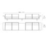 Vondom Vondom Delta 4 Seat + Table - Sofa