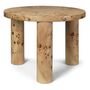 Ferm Living Couchtisch Post von Ferm Living  Pappel Maserfurnier