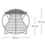Joli Wire Dining Chair - Esszimmerstuhl