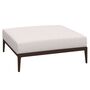 Gloster Gloster Grid Ottoman - Hocker Java, Ground Beach