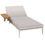 Gloster Gloster Grid Lounger - Liege Bone, Ground Beach