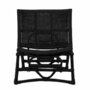 Bloomingville Baz Lounge Chair Black Rattan