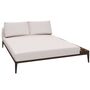 Gloster Grid Chill Chaise Unit Ceramic - Outdoor Chill Liegestuhl Element aus Keramik Java / Emperor Ceramic, Ground Beach, Links