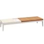 Gloster Grid Coffee Table - Outdoor Couchtisch Bone / Verona Ceramic