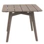 Ethimo Quadratischer Tisch Knit von Ethimo Gebeiztes Teakholz
