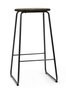 Barhocker Earth aus Waste-to-Value-Technik