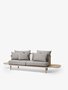 3-Sitzer-Sofa Fly SC3 mit Ablagefläche