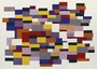 Bunt gemusterter Teppich Icare