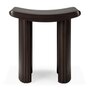 Hocker Roller Max von Ethnicraft aus Mahagoniholz