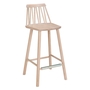 Hans K ZigZag Barchair 63cm Ash Blonde