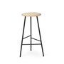Warm Nordic Pebble Bar stool, 76cm