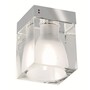 Fabbian Cubetto Glass crystal/white/black E01 Deckenleuchte