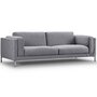 JUUL 301 3-Sitzer Sofa in Stoff Prune