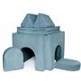 Funzy Add-On zu Spielsofa von Funzy Cord Lagune Blau