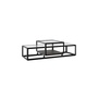 Pastoe Tangled Coffee Table Schwarz (RAL 9005) / Eichenfurnier dunkelbraun, Medium