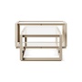 Pastoe Tangled Coffee Table Taupe (RAL 7006) / Klarglas, Large