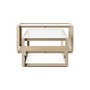 Pastoe Tangled Coffee Table Taupe (RAL 7006) / Eichenfurnier natur, Large